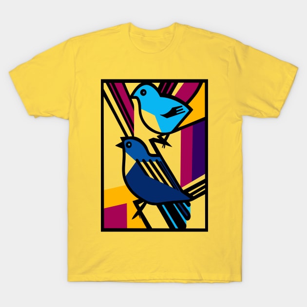 Canary Vector Art T-Shirt by BAJAJU